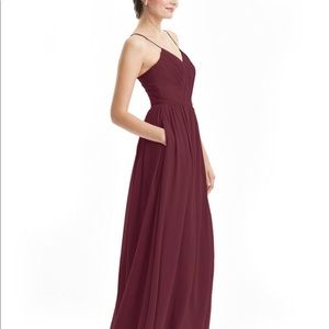 Azazie Merlot Bridesmaid dress/ Formal event dress